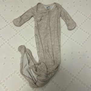 Copper Pearl Baby Gown - Newborn